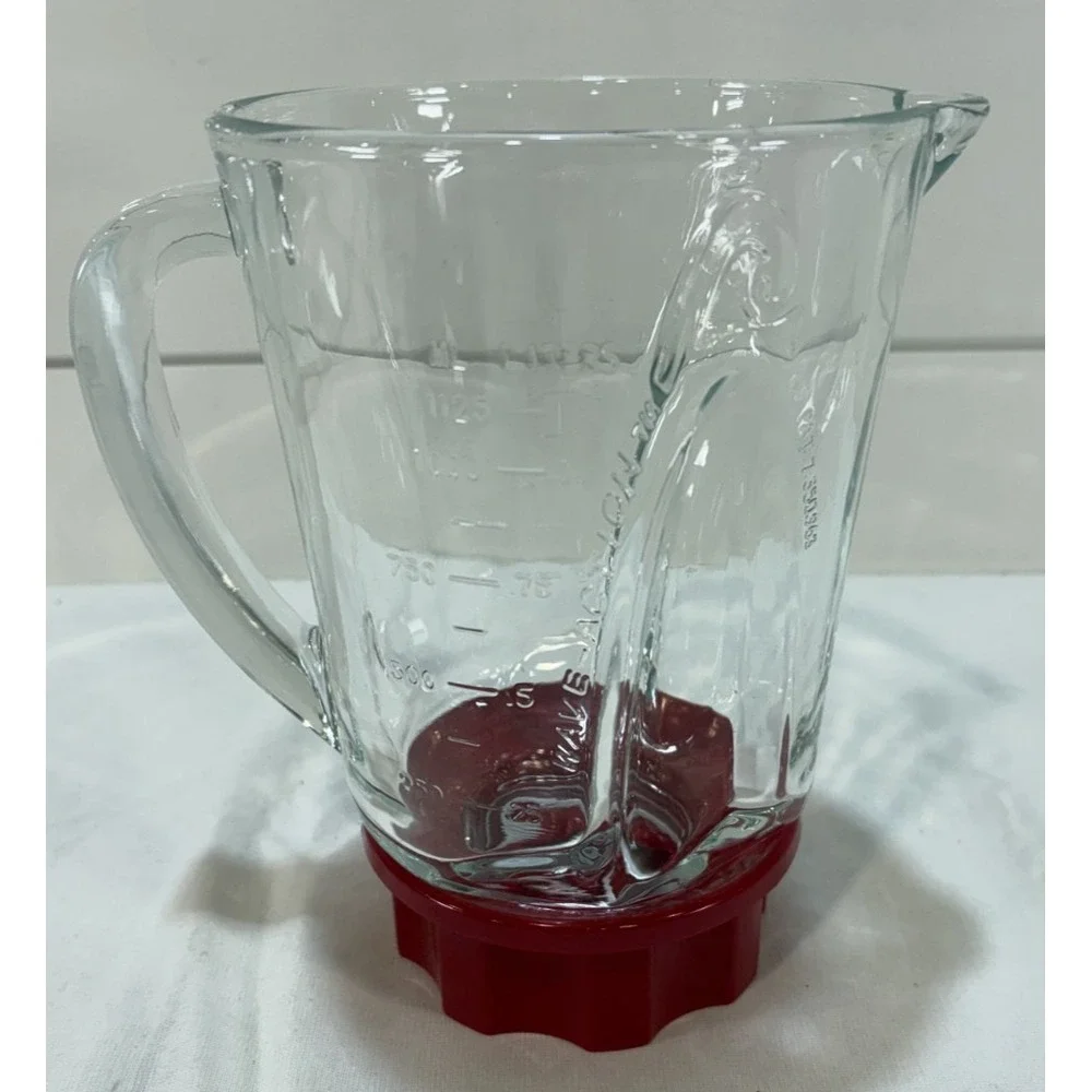 Hamilton Beach Glass Genuine OEM Red Replacement Blender Pitcher 58147 & Others